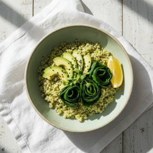 Lemon-Moringa Millet Bowl | Bright, Plant-Powered Lunch Recipe