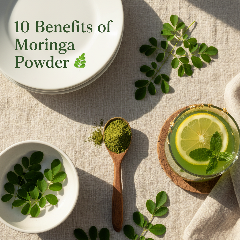 10 Benefits of Moringa Powder Steady Energy and Glow